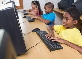 Computer classes at gracious junior sch